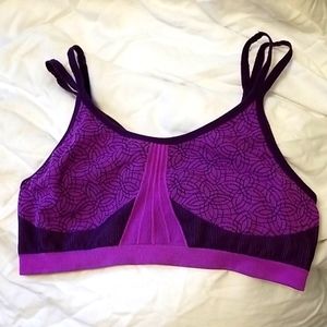 Jockey sports bra, purple